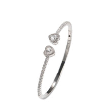 Load image into Gallery viewer, Classy hearts bangle
