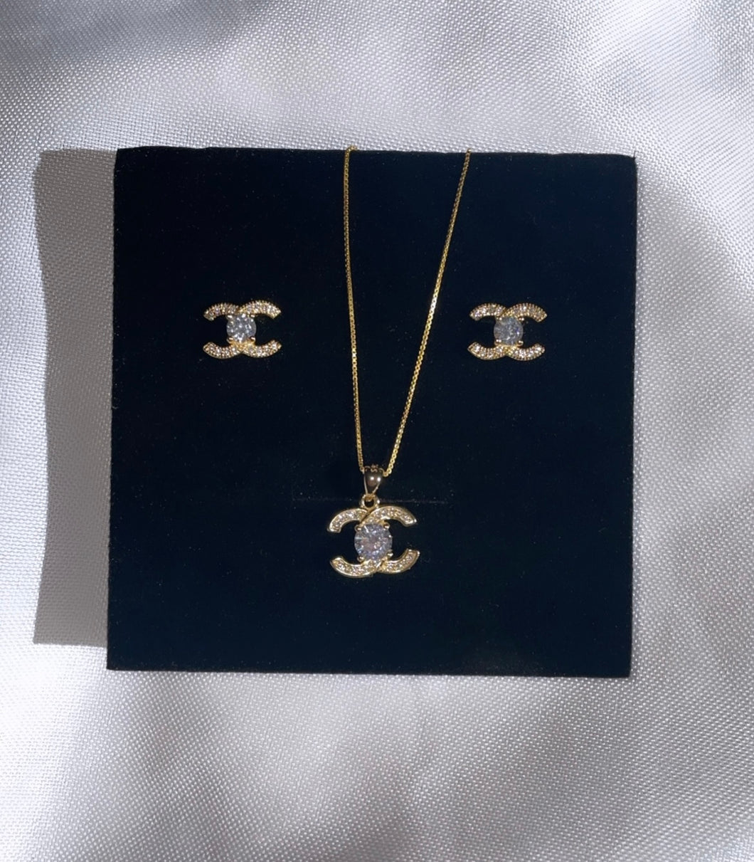 Celine Set Gold